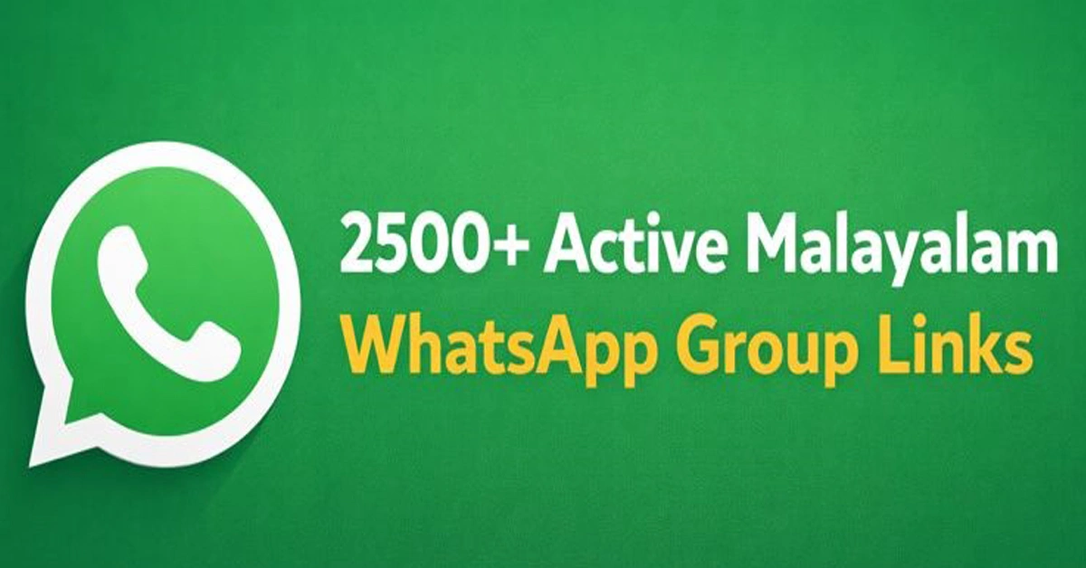 Malayalam WhatsApp Group Link