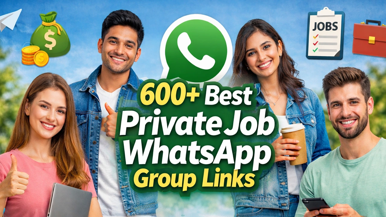 Private Job WhatsApp Group Link